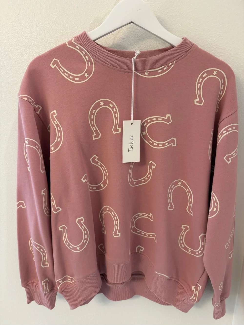 Women’s Maeve Horseshoe Print Sweatshirt/ Sweatpants SET